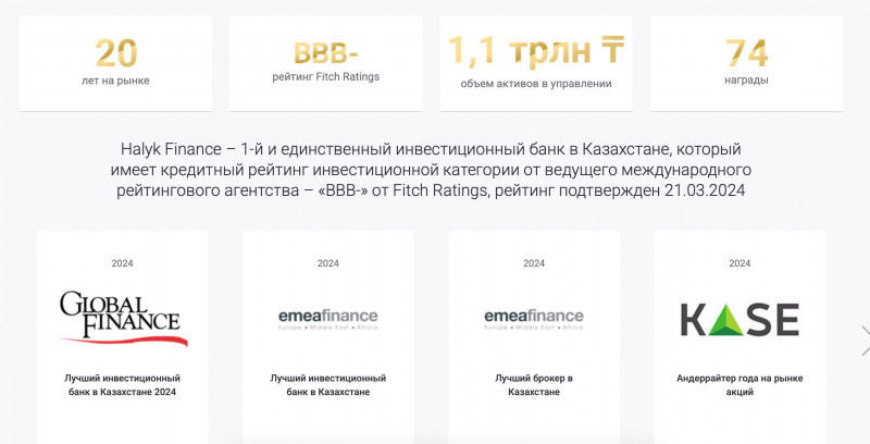 Halyk Finance - брокер мошенник