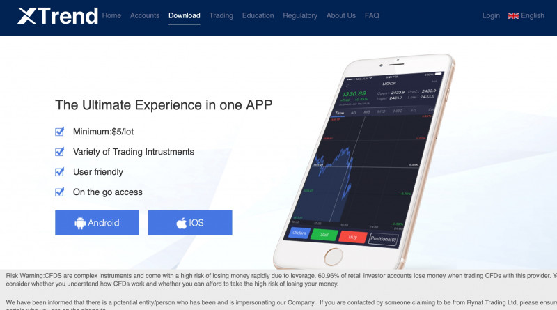 XTrend Lite - брокер мошенник