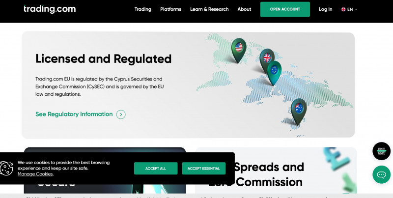 Trading.com - брокер мошенник