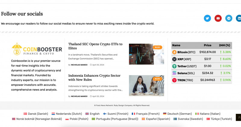 CoinBooster.io - крипто мошенники