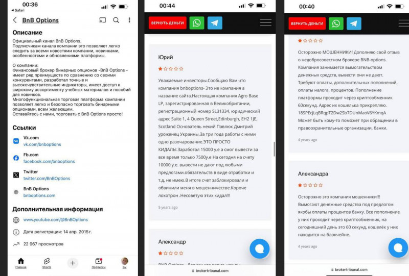Мошенники Игорь Панарин и Игорь Рябенький