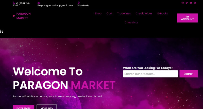 Paragon Market – мошенники