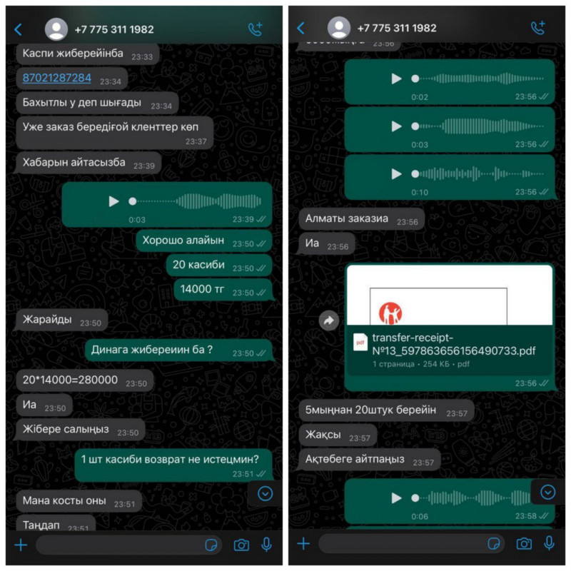 Отамбетова Дина - казахская мошенница 7 Отамбетова Дина - казахская мошенница